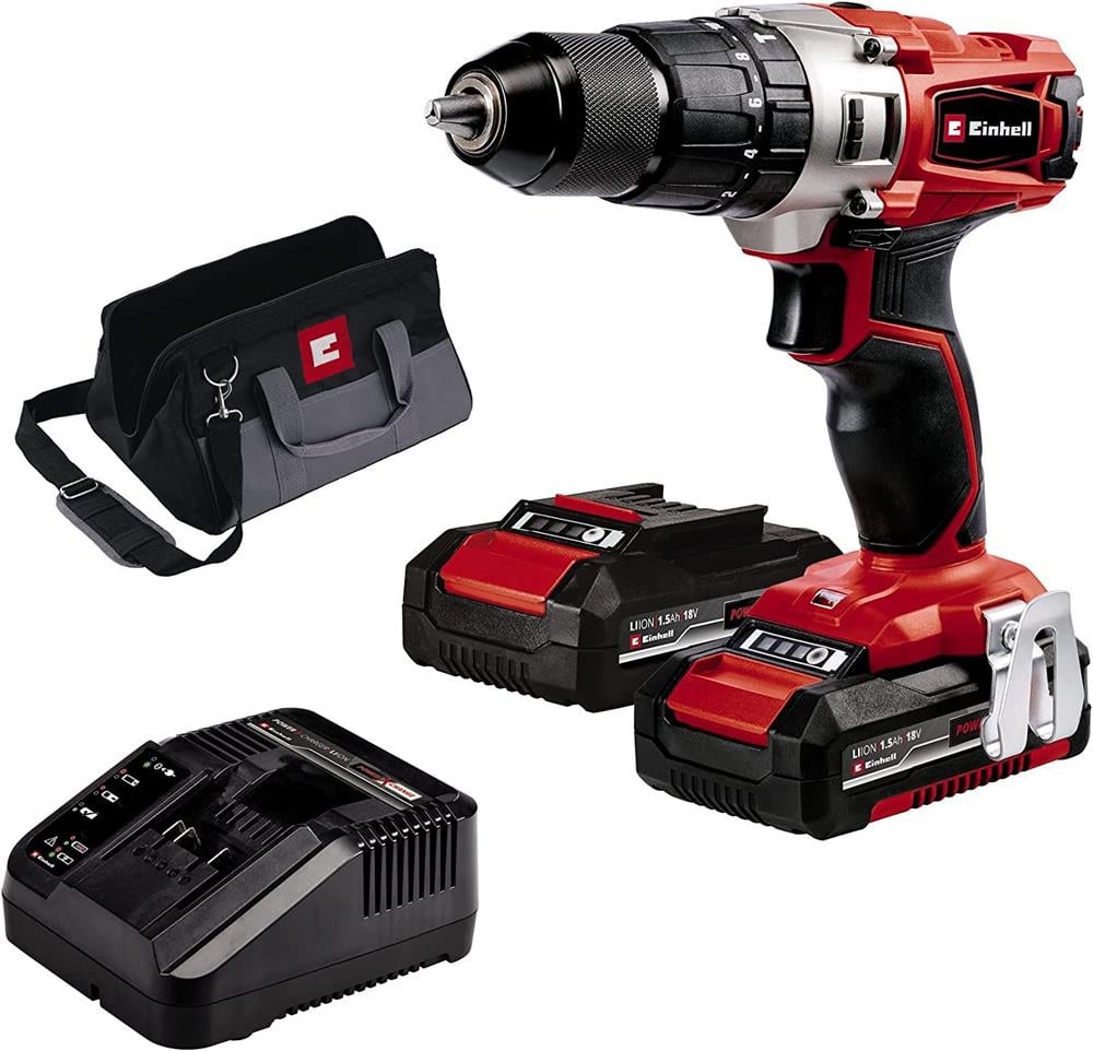 Einhell TE-CD 18/2 Lİ-İ Kit Akülü Vidalama 4513834Akülü Darbeli Matkaplar