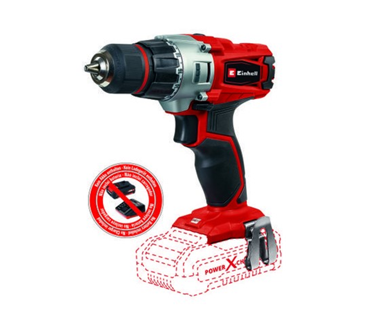 Einhell TE-CD 18/2 Lİ-SOLO Akülü Vidalama 4513833Akülü Vidalamalar