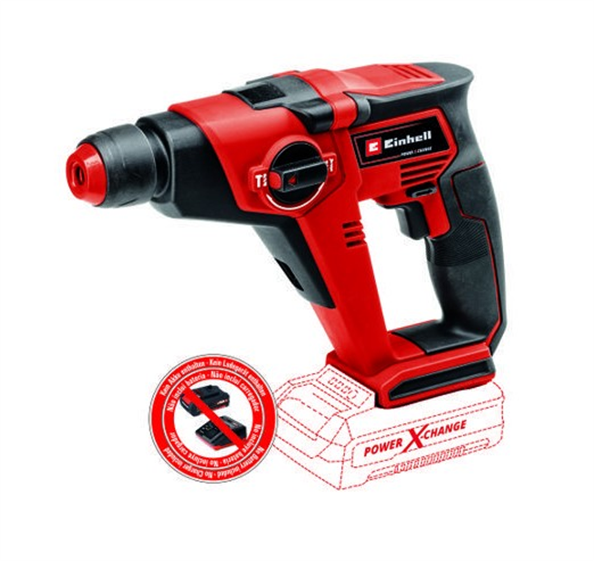 Einhell TE-HD 18/12 Lİ-SOLO Akülü Pnömatik Matkap 4513970Akülü Matkap