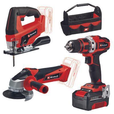 Einhell TE-TK 18/3 Li Kit (Js+Cd+Ag) Akülü Combo Alet Seti 4257241Elektrikli Aletler