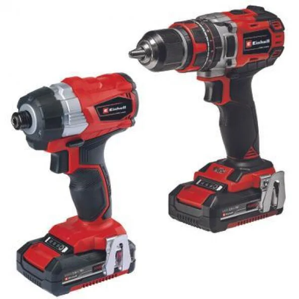 Einhell Tp-18v Twin Pack Bl Akülü Darbeli Vidalama Set 4514209Akülü Darbeli Matkaplar