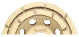 ELMAS ÇANAK DİSK ÇİFT SIRA 180 mm