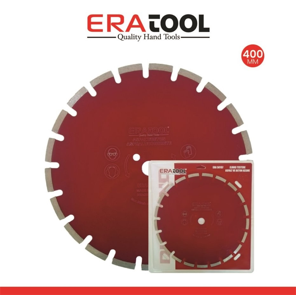 Eratool Elmas Testere Asfalt Ve Beton 400A ERA50159Daire Testere Bıçakları