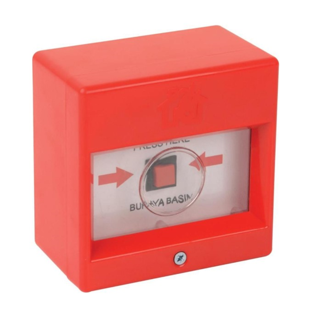 Far Yangın İhbar Butonu 220V F601Alarm ve Kornalar