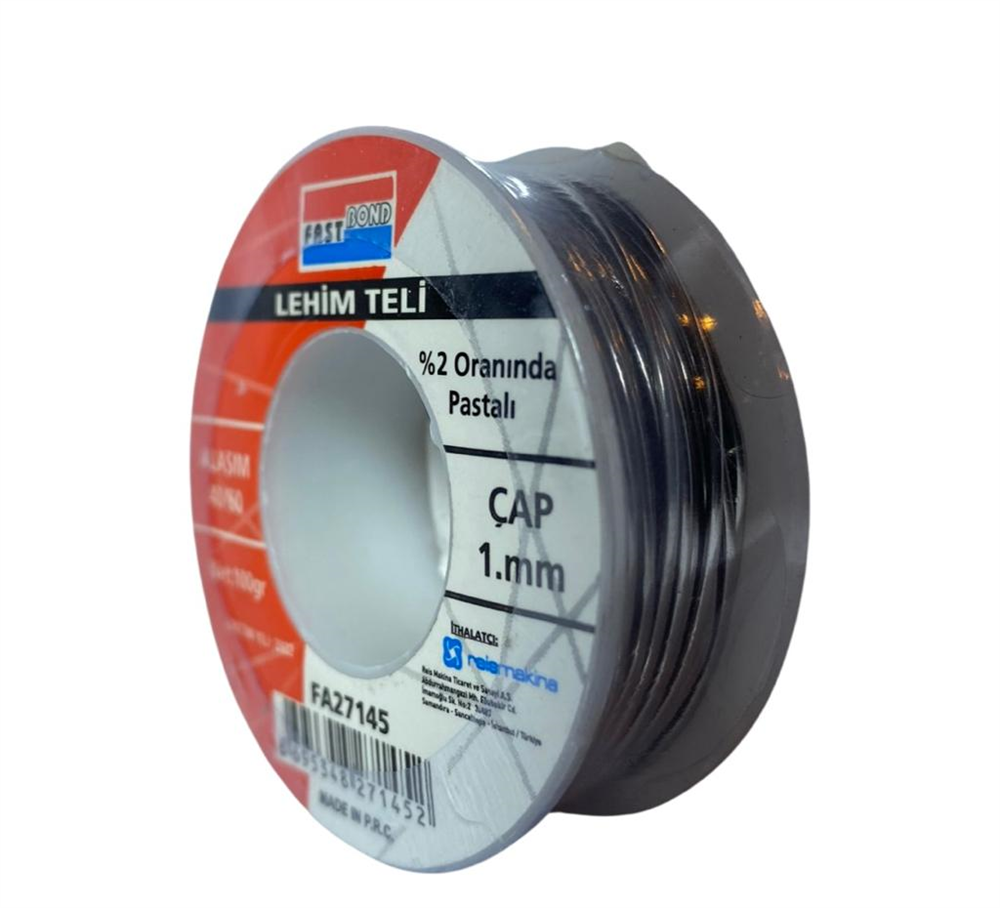Fastbond Lehim Teli 1 Mm 100gr Fa27145Lehim Telleri