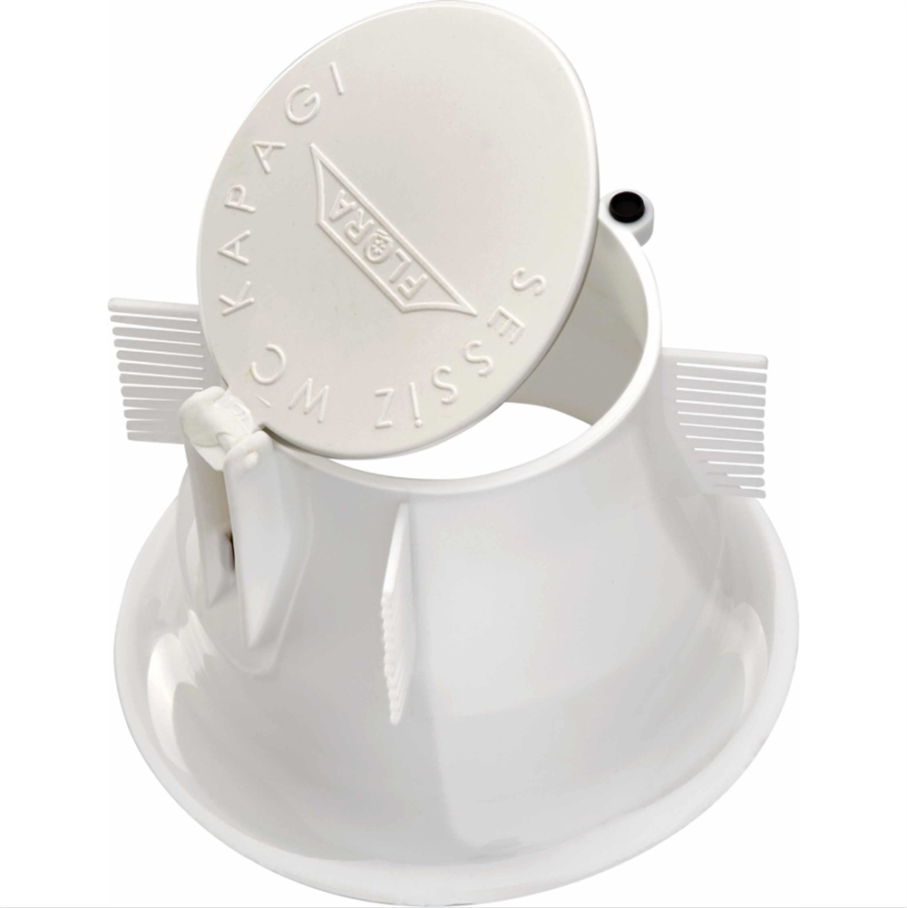 Flora Sessiz Wc Kapağı Tek Kapaklı F100Lavabo ve Banyo Hırdavatları