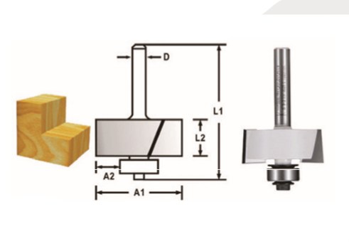 FREZE BIÇAĞI 8x31.8 mm
