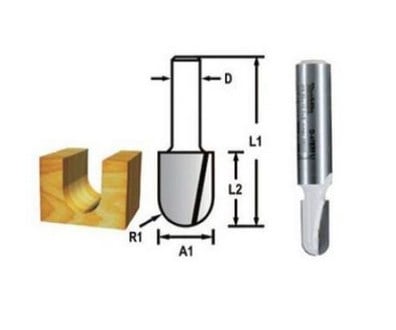 FREZE BIÇAĞI 8x9.5 mm