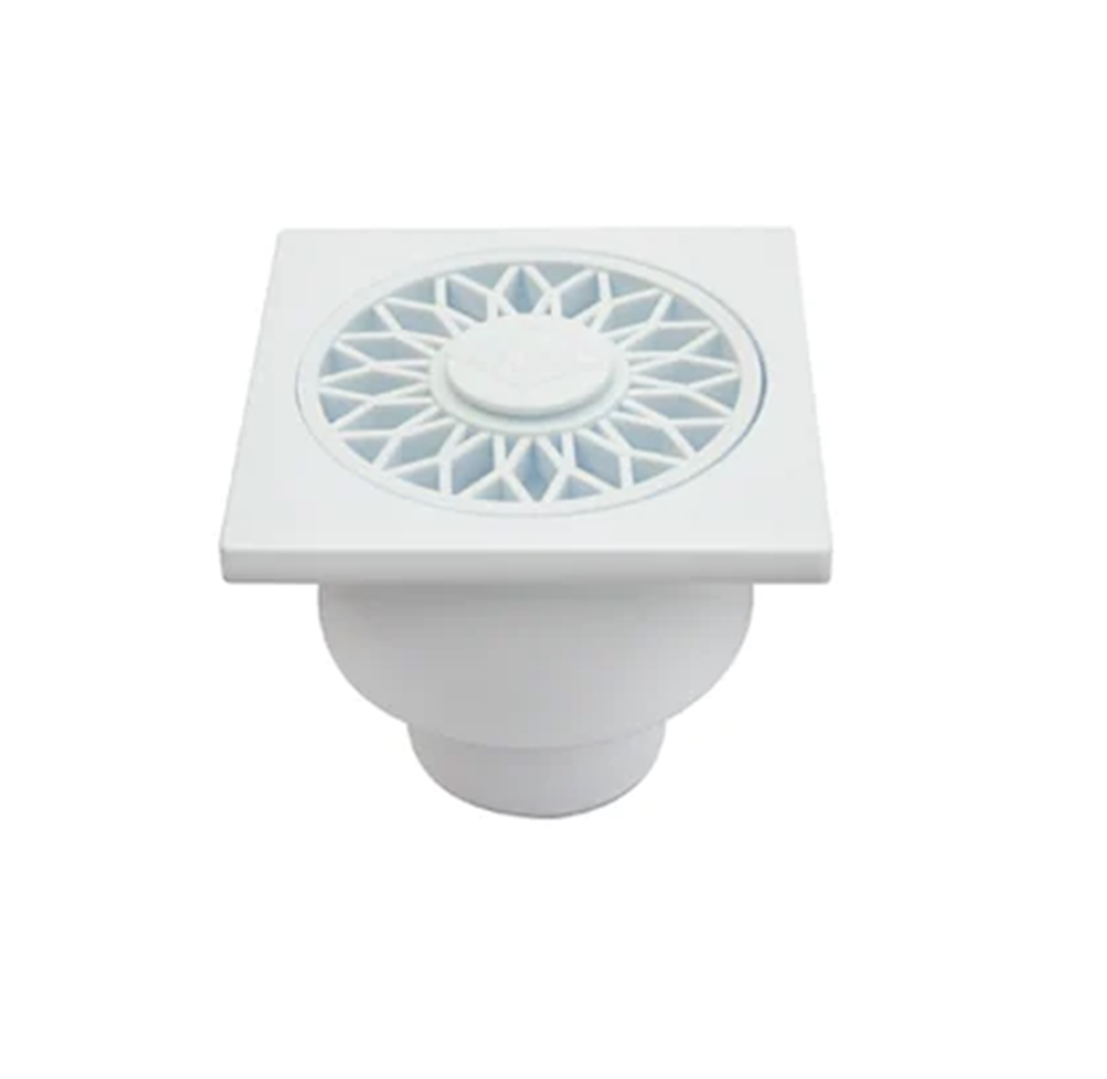 Gama 10x10 Yer Süzgeçi 50lik Alttan Çıkışlı Banyo Gereçleri