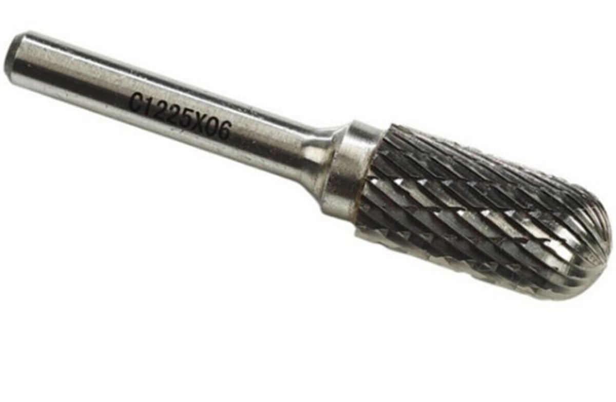 Gfb Karbür Kalıpçı Freze Ucu C1225X06 Silindir Oval BaşlıFreze Uçları
