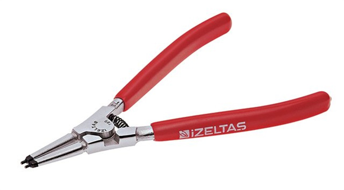 İzeltaş Dış Segman Pensesi Yaylı Düz 140 Mm