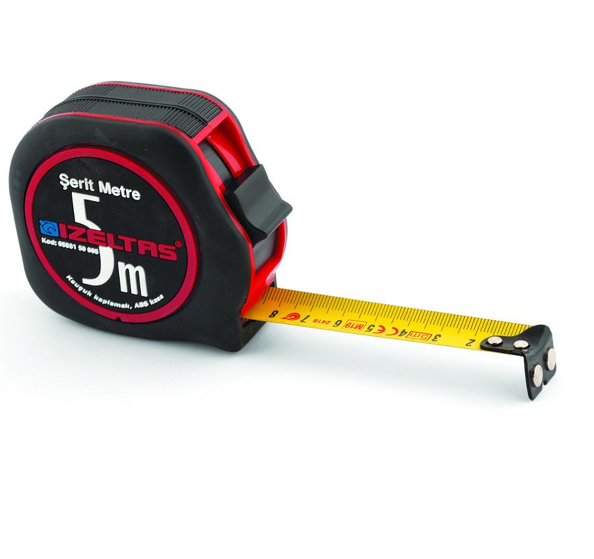 İzeltaş Şerit Metre Plastik Gövde 5MTX19MM 5881500005Metreler