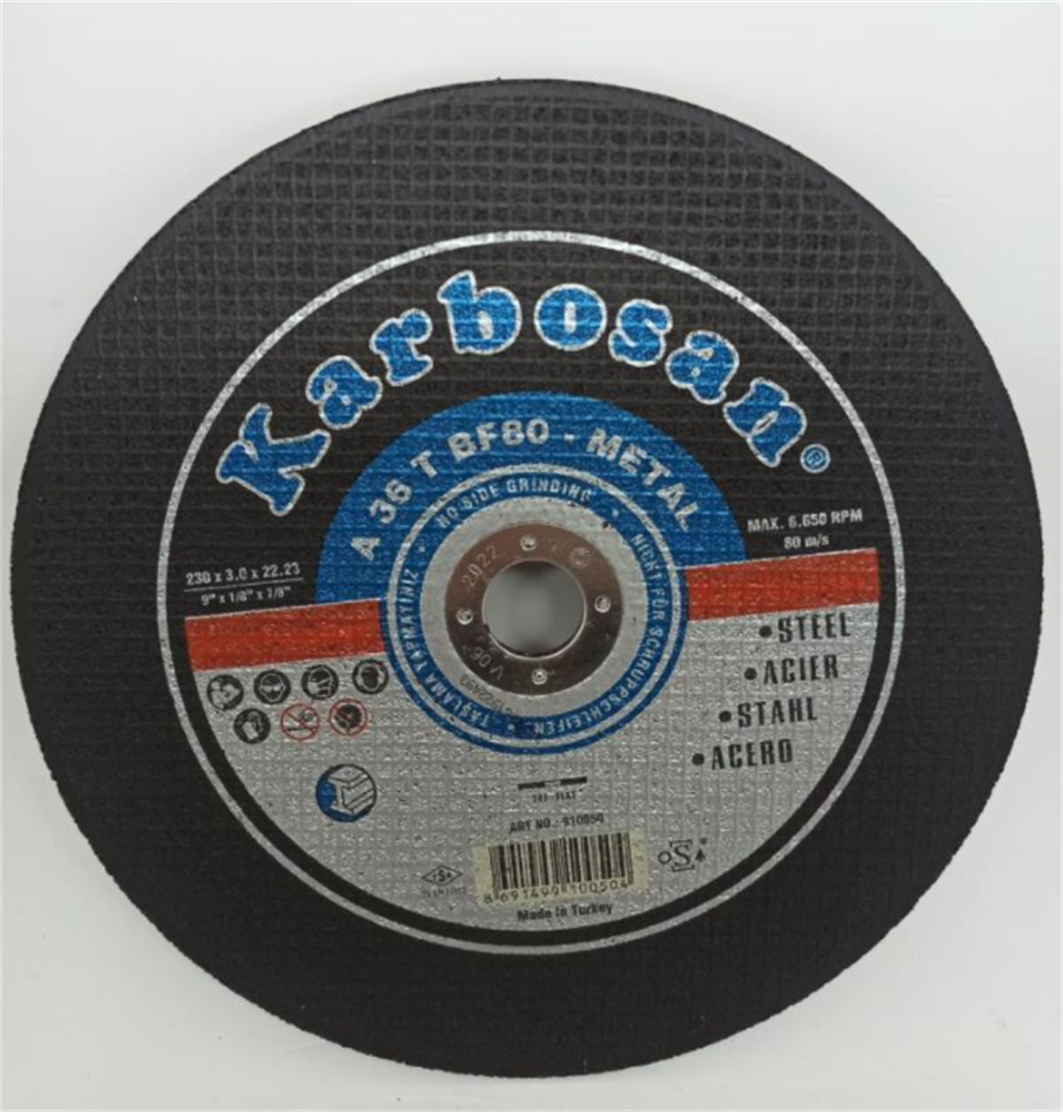 Karbosan Nk Metal Kesici 230x3.0x22.23mm 910050