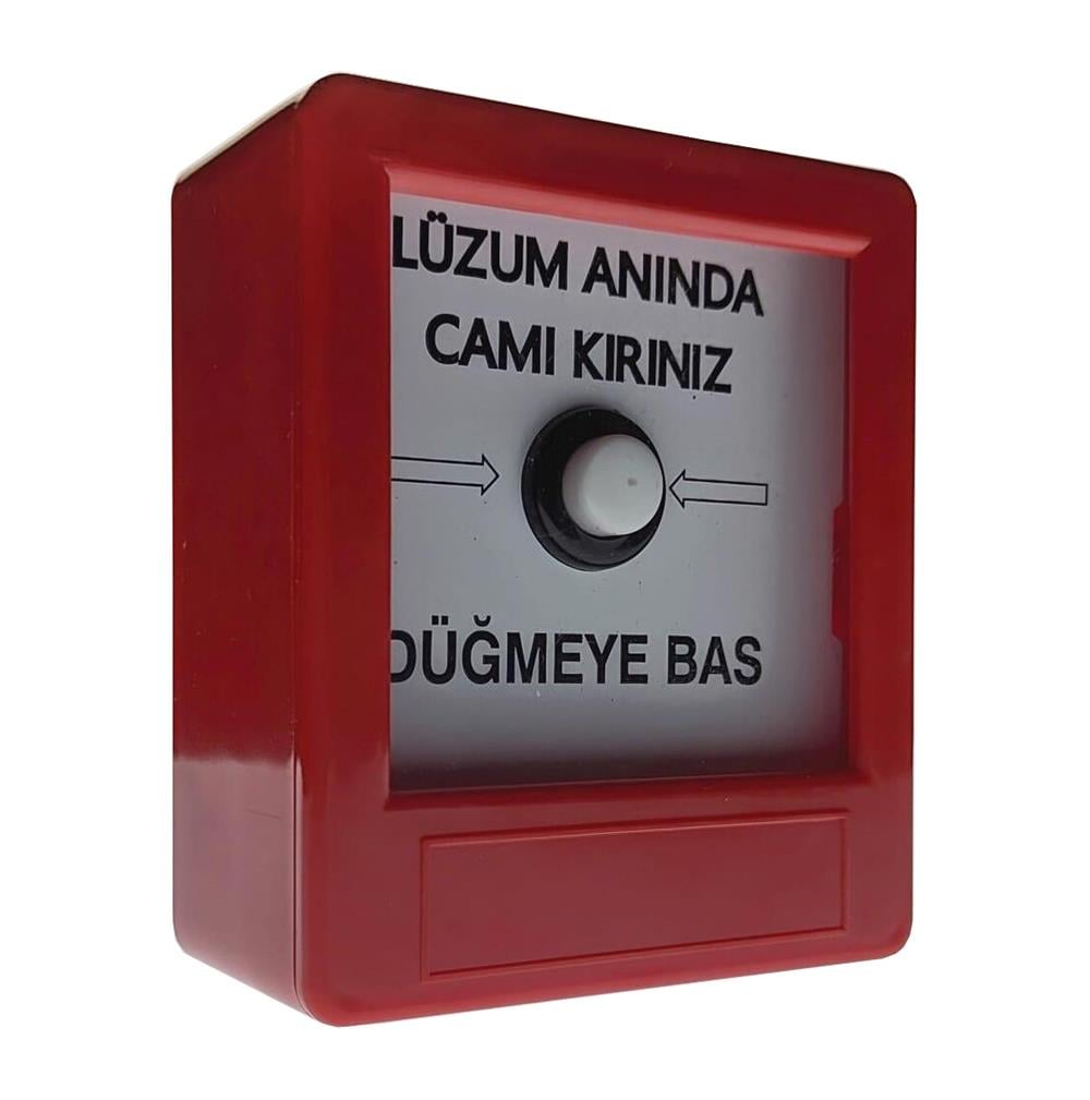 Kare İkaz Butonu 12-24-220VUyarı ve İşaretçiler