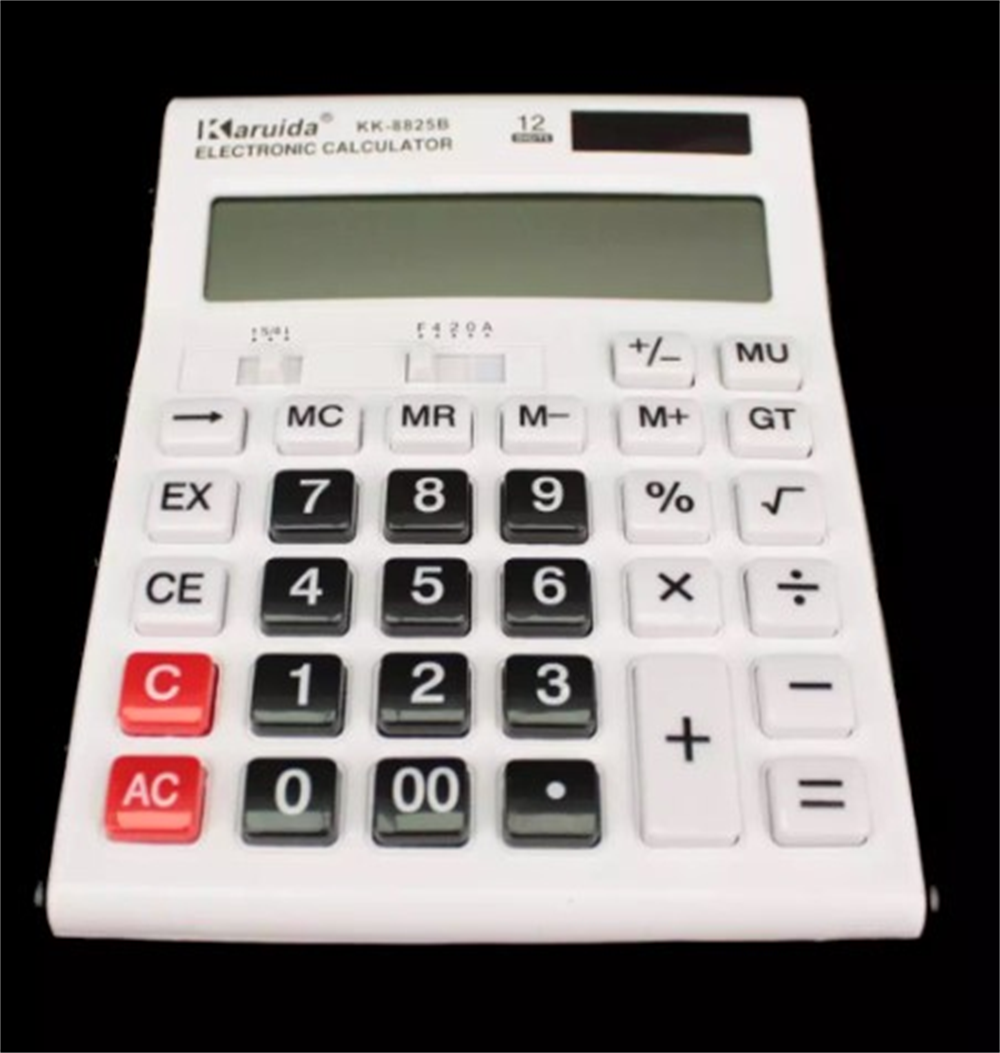 Karuida Hesap Makinası KK-8825BHesap Makinesi