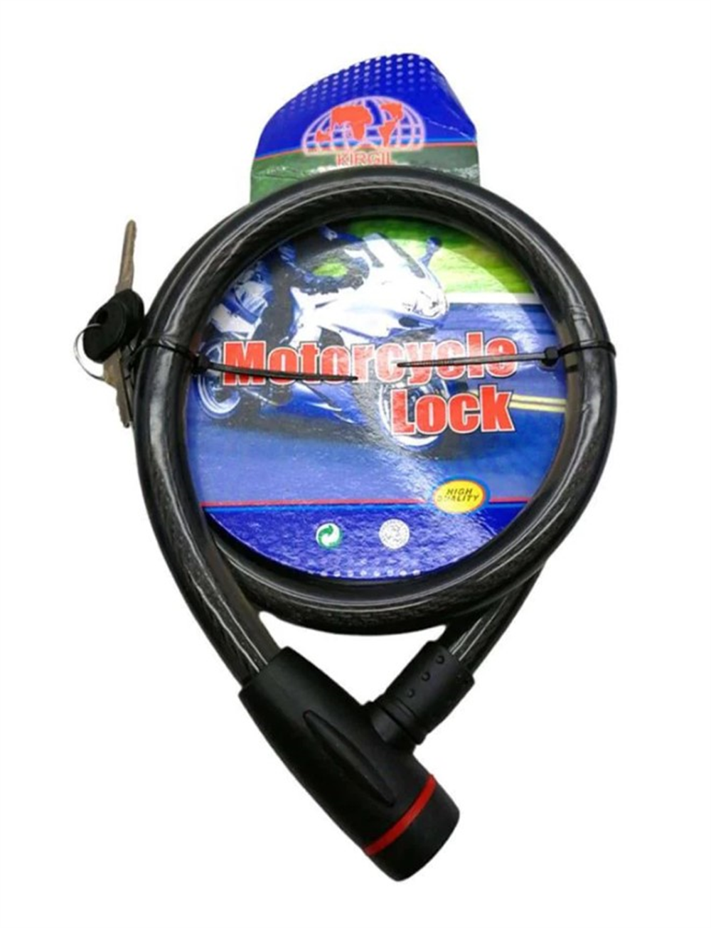 Kırgıl No-187 Motor ve Bisiklet Kilidi 17x100 CMMotosiklet Kilitleri