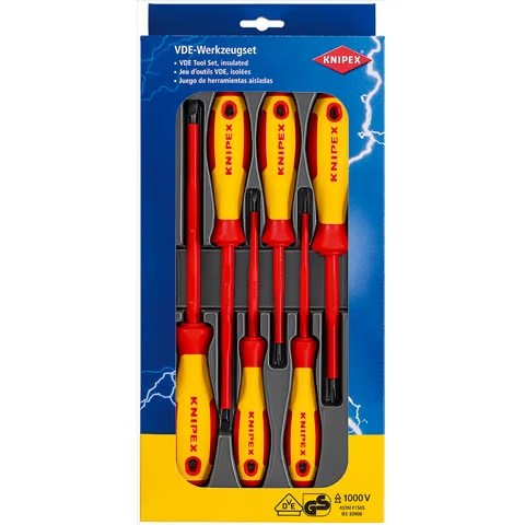 KNIPEX 00 20 12 V01 TORNAVİDA SETİ VDE