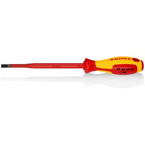 KNIPEX 98 20 65SL DUZ TORNAVİDA SLIM