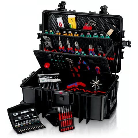 KNIPEX TAKIM ÇANTASI ROBUST 45 MOVE MEKANİK (90 PARÇALI)