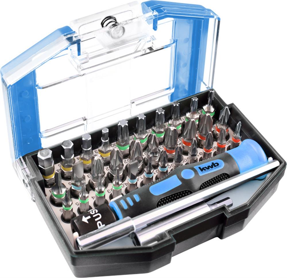 Kwb 119000 Bits Ucu Seti 35 Parça Bits Setler