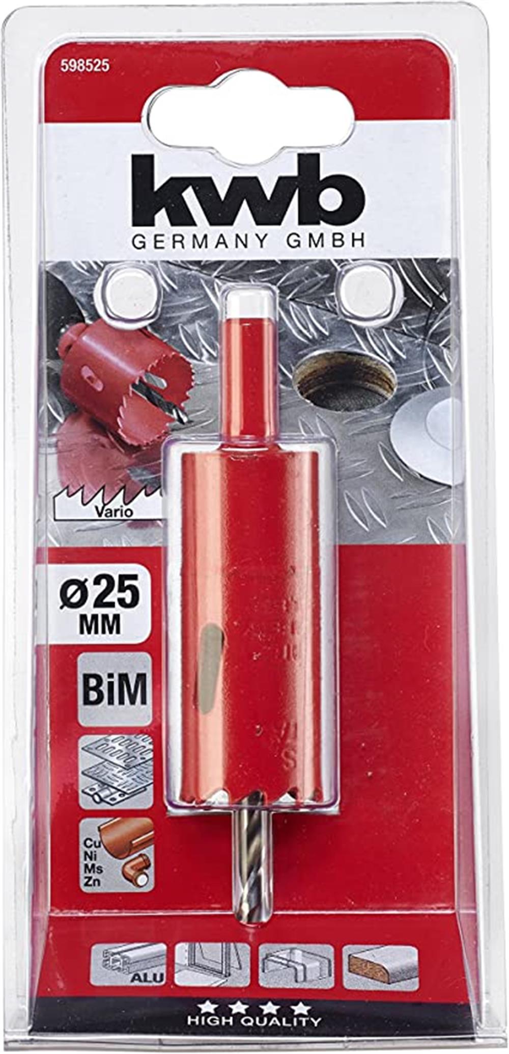 Kwb Bi-Metal Panç 25 Mm 598525Pançlar