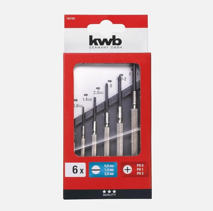 Kwb Saatçi Tornavida Seti 6 Parça 145190Tornavidalar