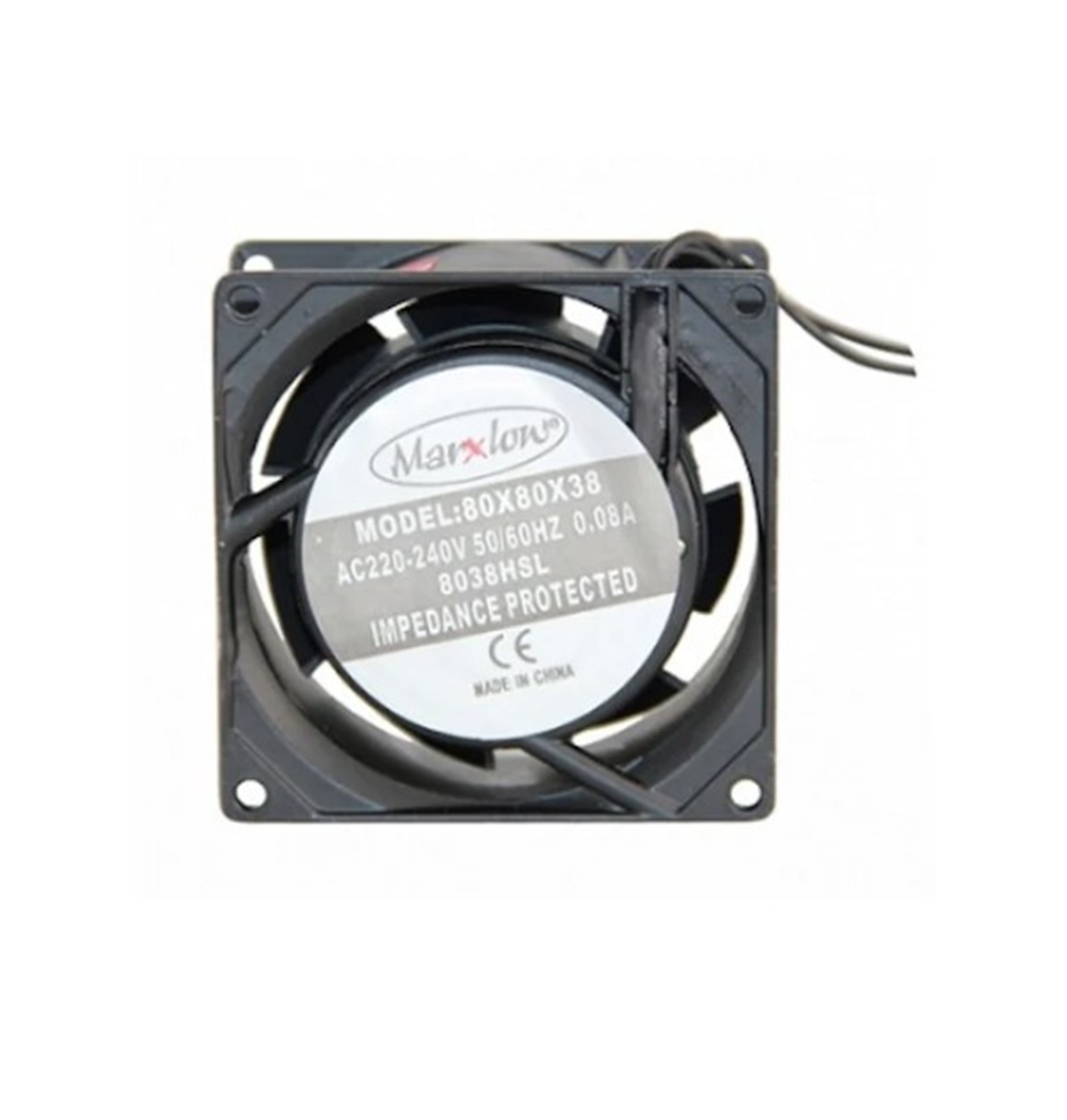 Marxlow Kare Fan 80 X 80 X 38 Mm 220VFan ve Havalandırma Grubu