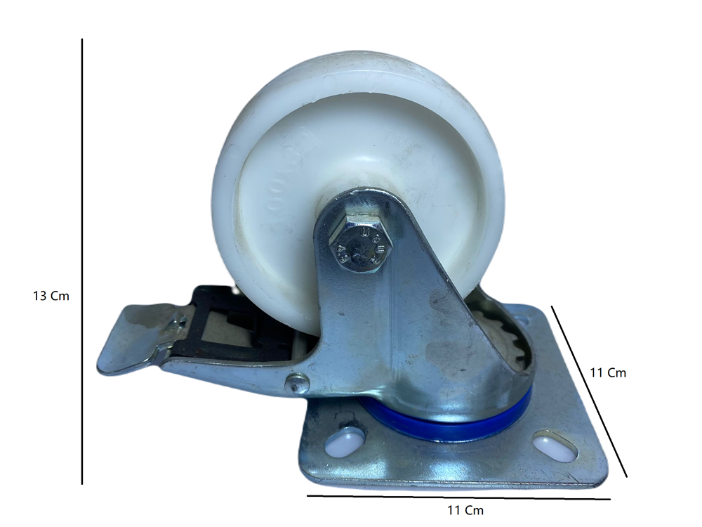 Mertsan Polyamid Döner Frenli Teker 100 MmAğır Hizmet Tekerleri