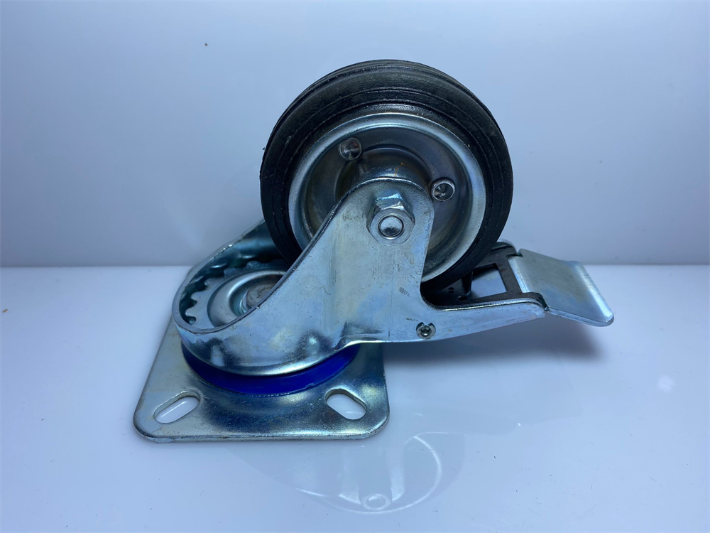 Mertsan Servis Tekeri Döner Frenli 80x30 Mm	Ağır Hizmet Tekerleri