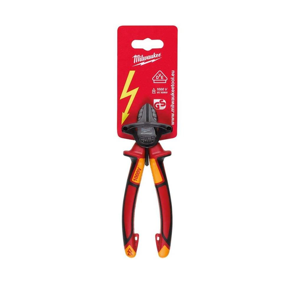 Milwaukee 160 Mm Ağır Hizmet Tipi Vde Elektrikçi, İzoleli Yankeski 4932464567Yankeskiler