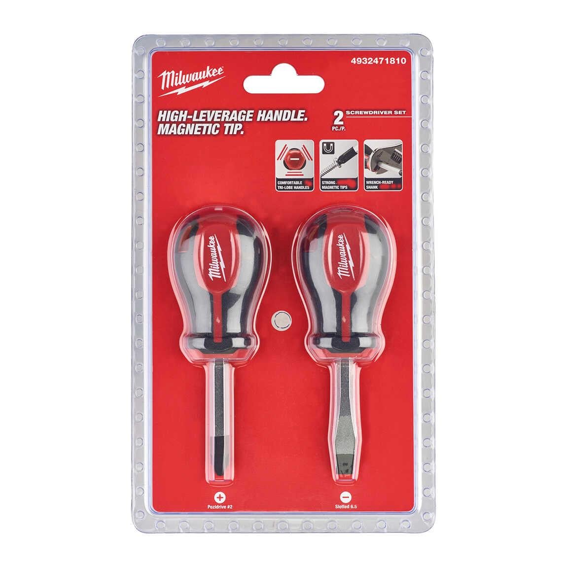 Milwaukee 2 Parça Topaç Tornavida Set 4932471810Tornavidalar