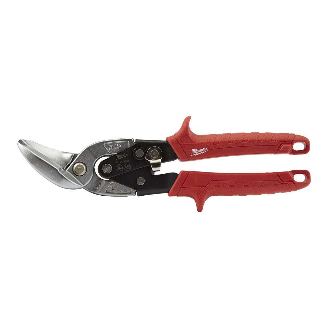 Milwaukee 260 Mm 45° Açılı Kaportacı Makası Sol 48224512Demir Makasları