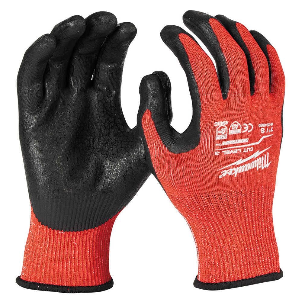 Milwaukee 3. Derece Kesik Korumalı Nitril Eldiven No:8 4932471420Eldivenler