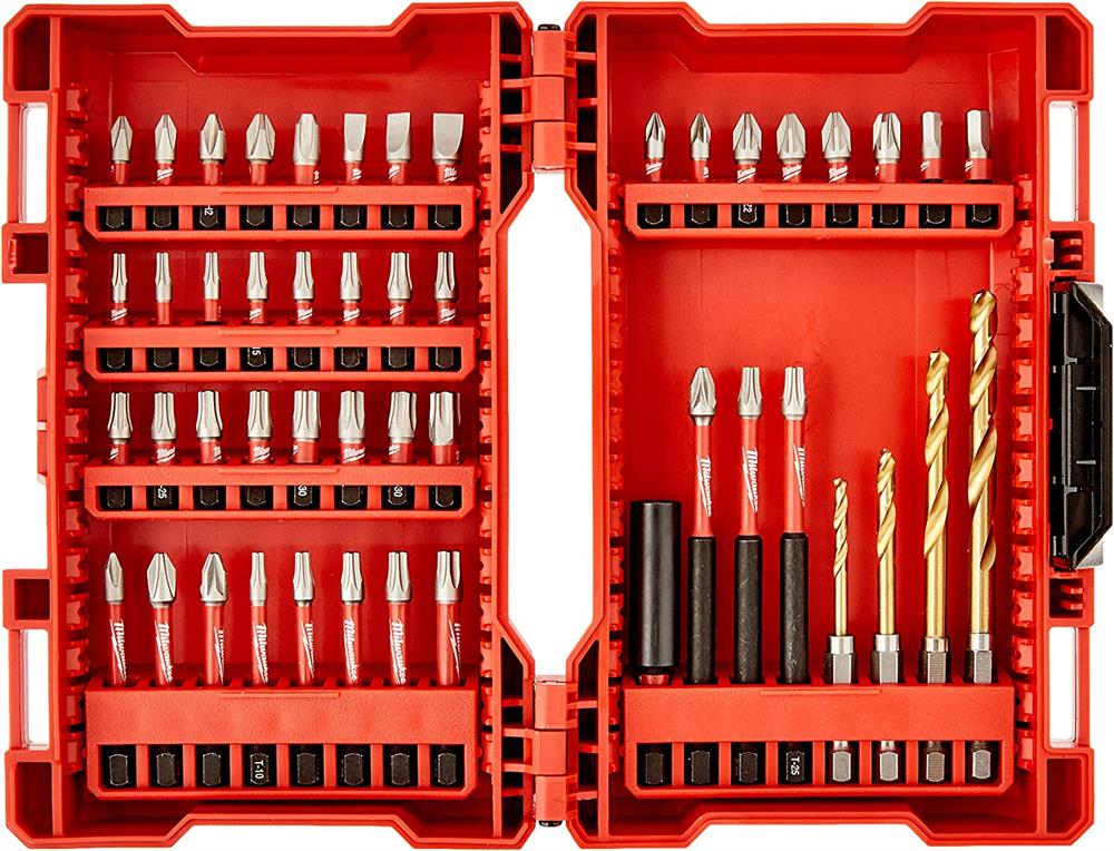 Milwaukee 48 Parça Shockwave Impact Duty Vidalama Bits Uç Seti 4932430906Matkap Uçları