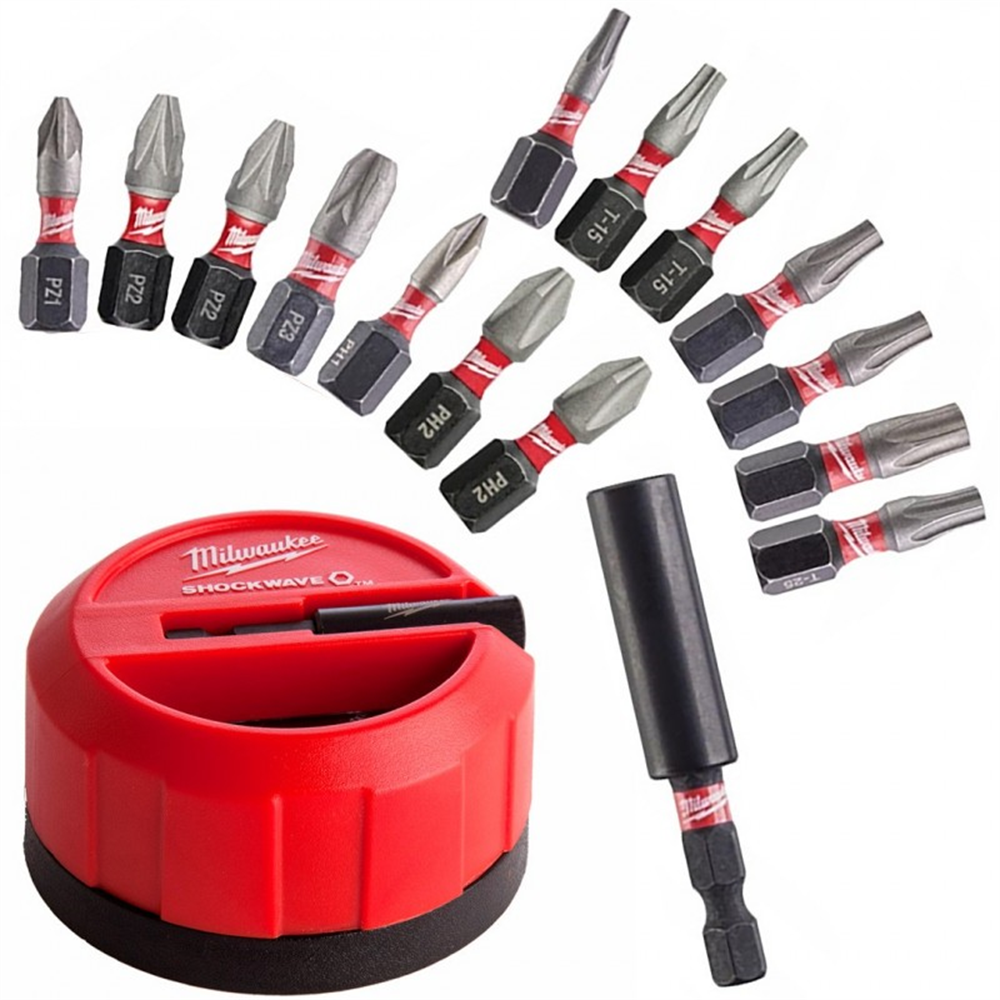 Milwaukee Bits Uç Set 15 Parça 4932430904Matkap Uçları