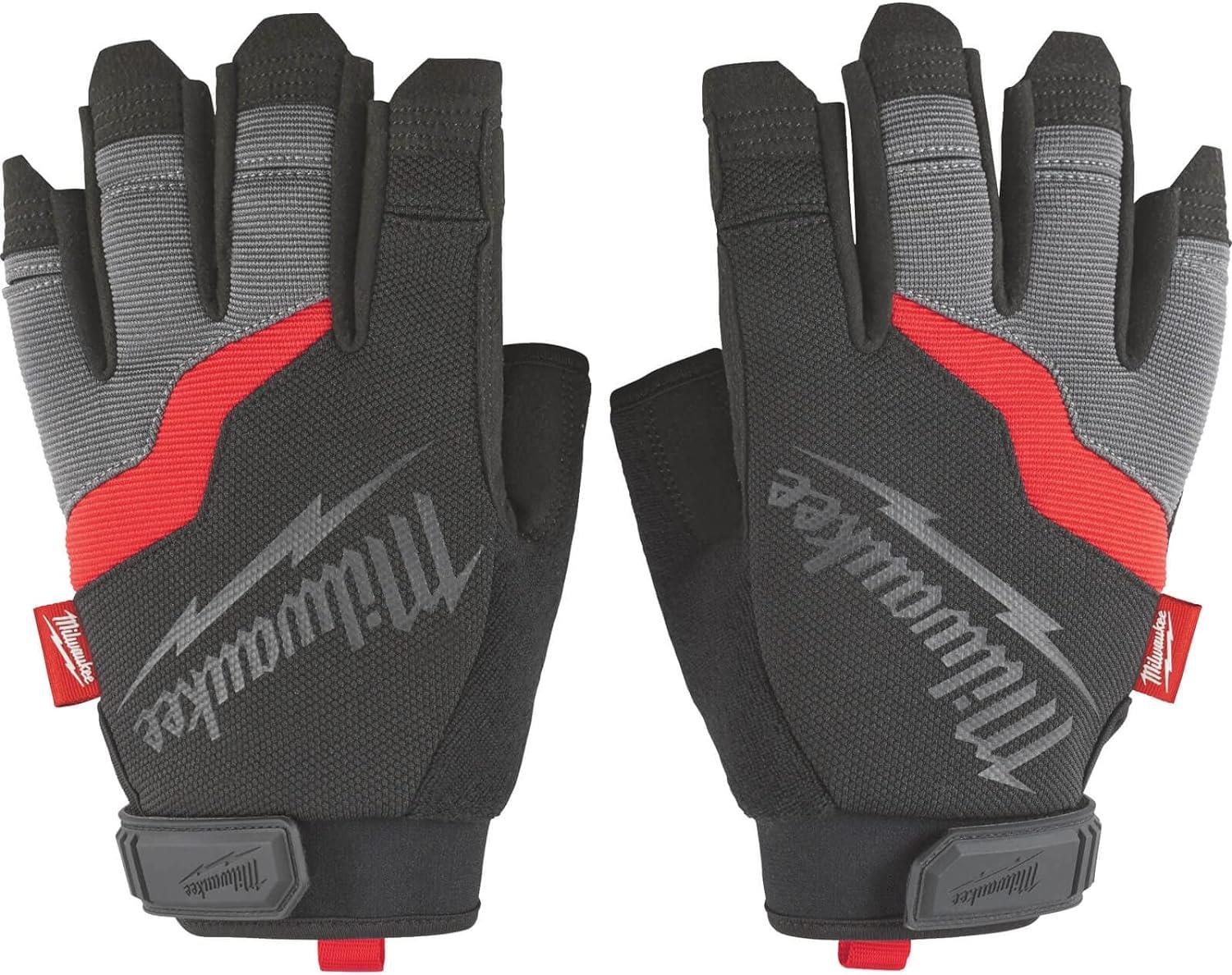 Milwaukee İş Eldiveni Parmaksız No:10 Xl 48229743Eldivenler