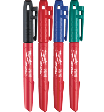 Milwaukee Marker Kalem 4'lü 48223106İşaretleme Kalemleri
