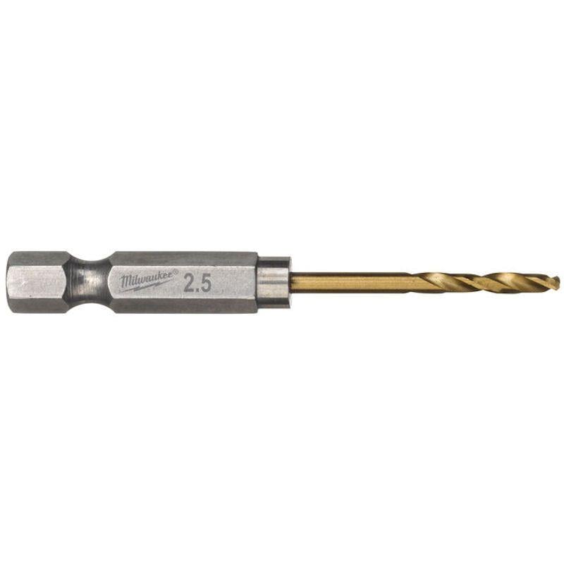 MİLWAUKEE METAL MATKAP UCU HEX GİRİŞLİ 2.5MM 48894704Matkap Uçları