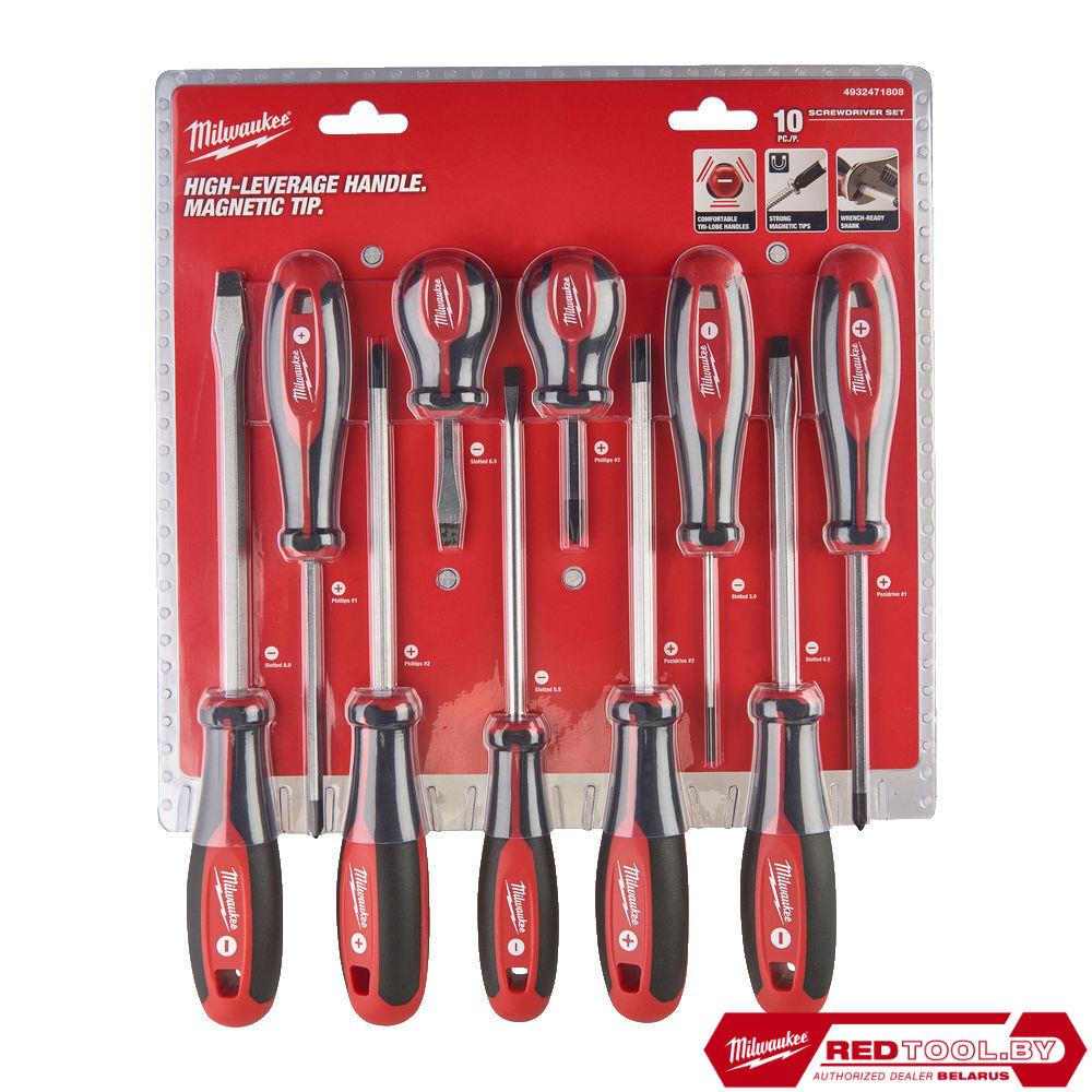 Milwaukee Tornavida Set 10 Parça 4932471808Tornavidalar
