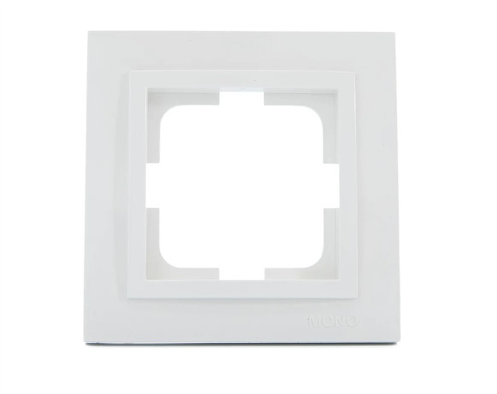 Mono Despina Tekli Çerçeve BeyazPriz & Anahtar Çeşitleri