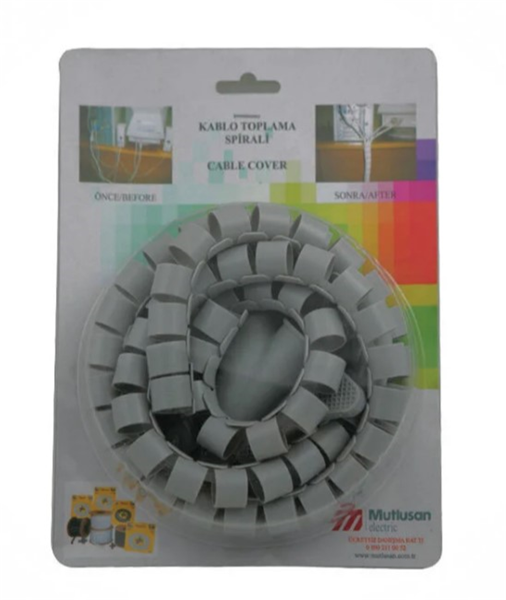 Mutlusan Kablo Toplama Spirali 22 Mm PkÇözüm Ürünleri