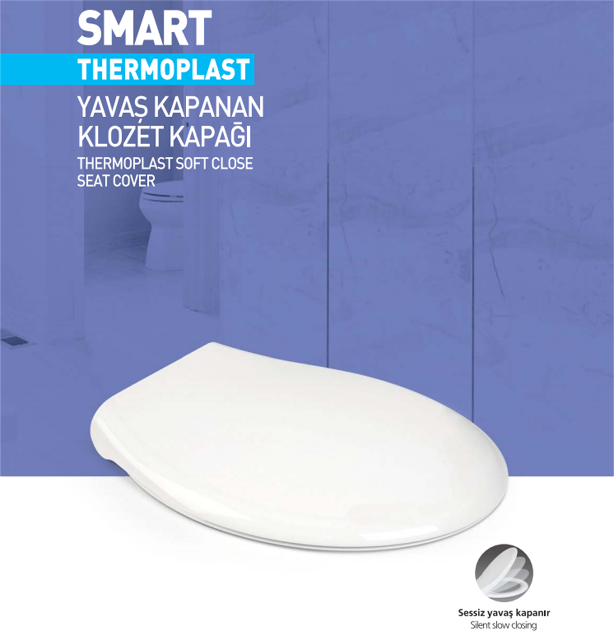 Nkp 0303 Smart Yavaş Kapanan Klozet Kapağı
