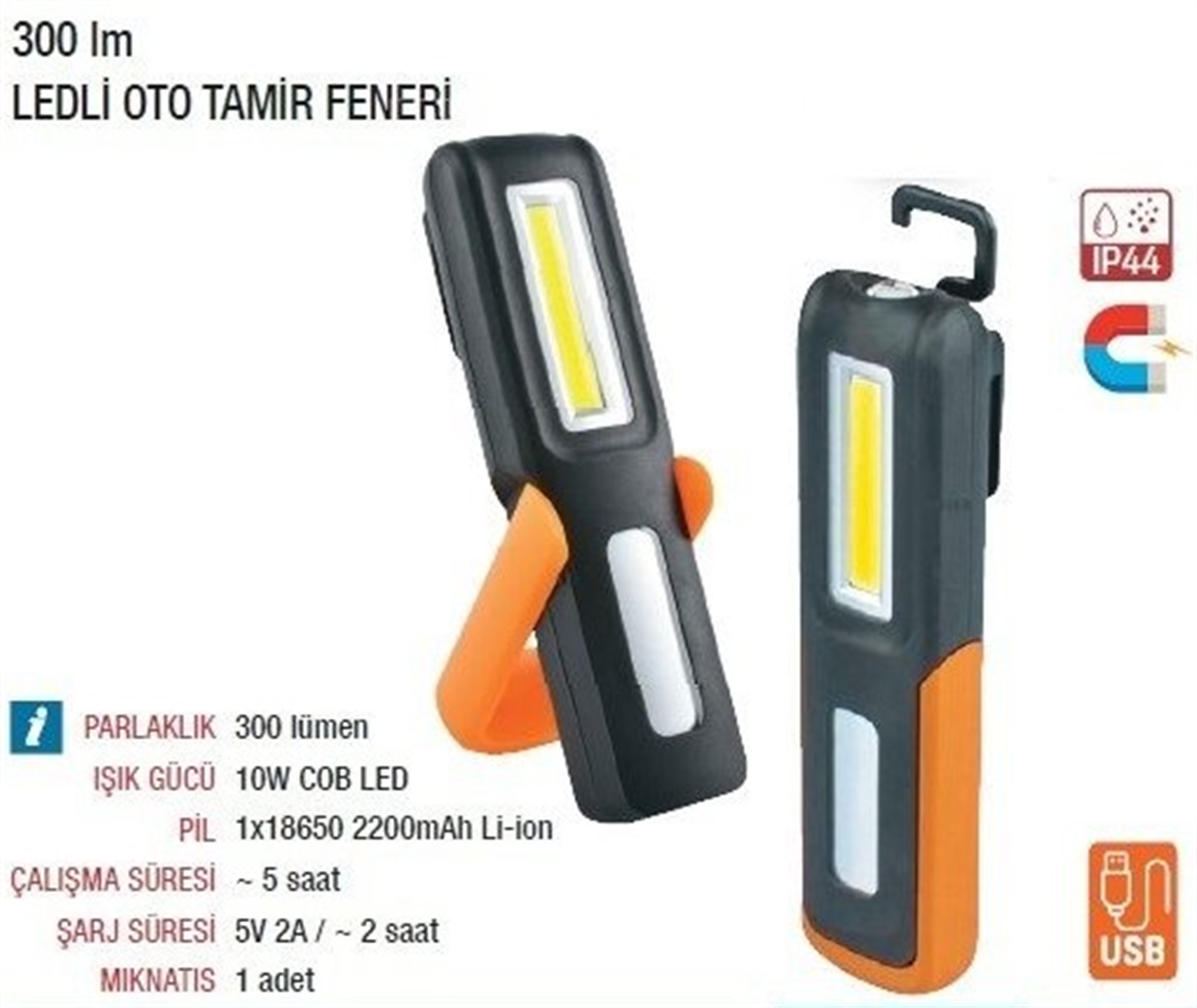 Ntlights Ledli Oto Tamir Feneri NTLE7028El Fenerleri