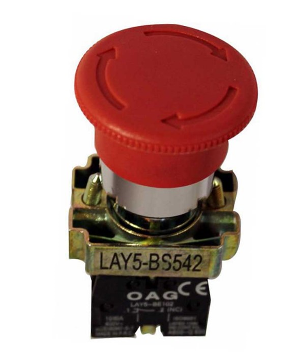Oag Acil Stop Butonu LAY5-BS542Alarm ve Kornalar