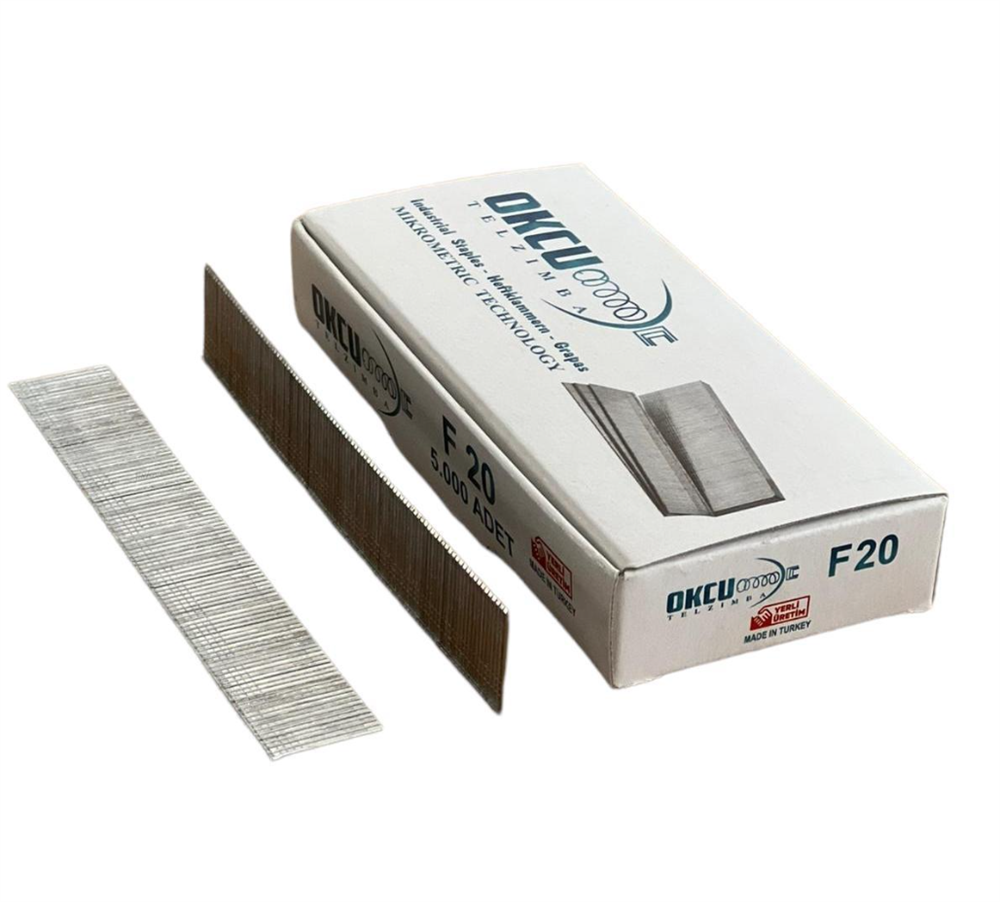 Okçu Brad Çivi F-20Zımbalar ve Zımba Telleri