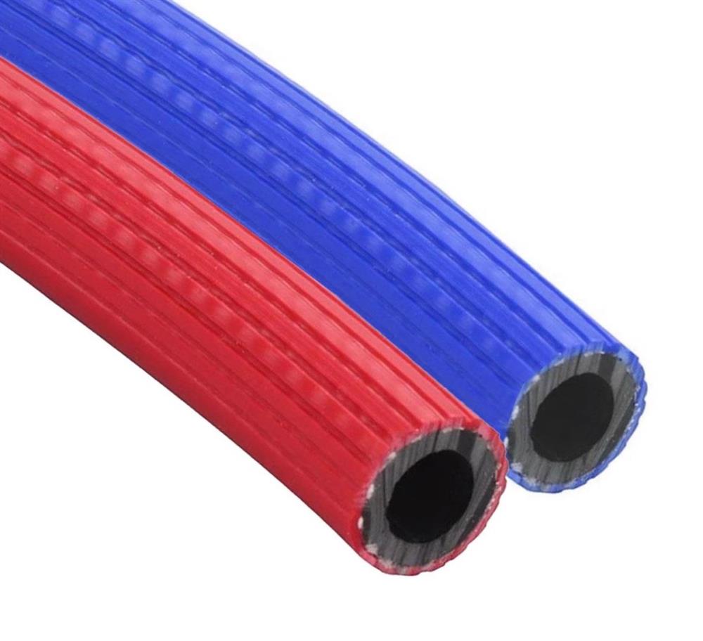 Oksijen Hava Hortumu 8 mm Çiftli Twin Thermo Hortum 1 Metre Hortum Takımları