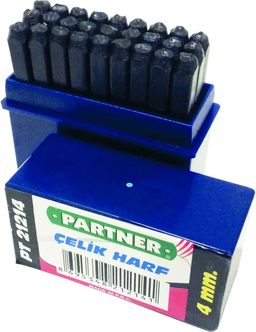 Partner Çelik Harf 6 Mm 27'li PT21216Hobi Ürünleri