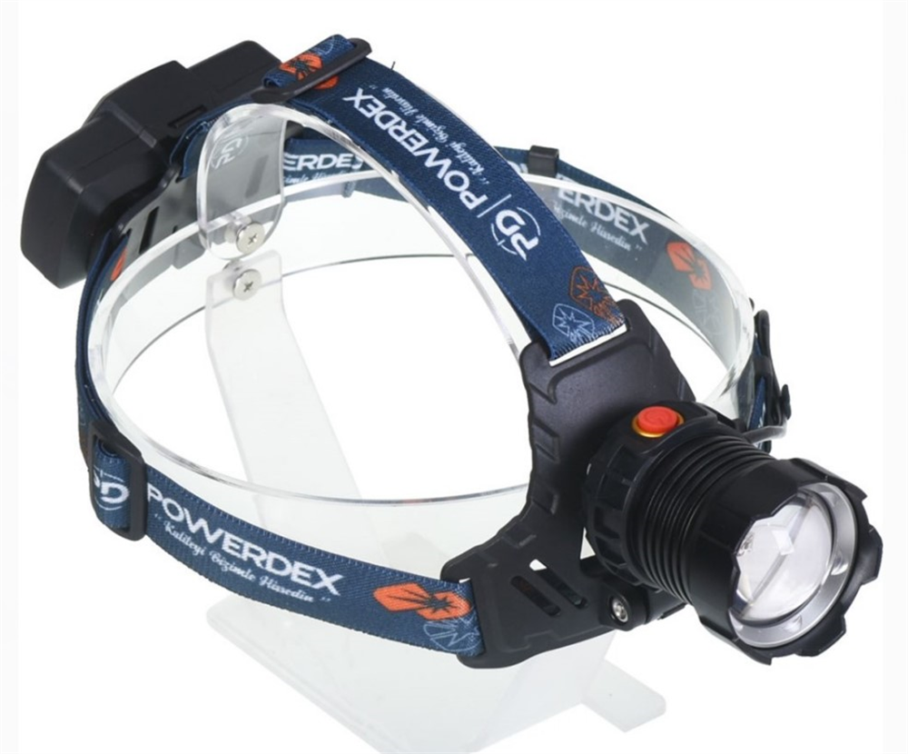 Powerdex Pd-1072 15W Profesyonel Şarjlı 1000 Lümen Kafa LambasıKafa Fenerleri