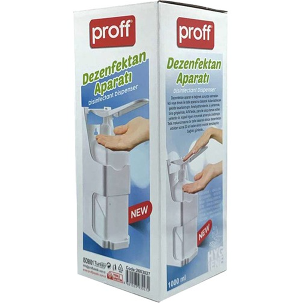 Proff Dezenfektan Aparatı 1 LtBanyo Gereçleri