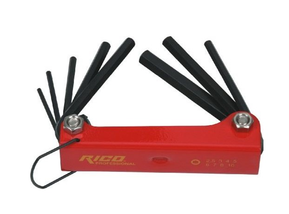 Rıco 8 Pcs Çakı Düz Allen RC0204Allen Grubu